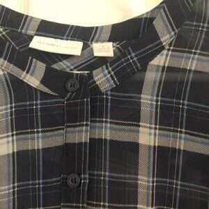 Women's Lightweight Long Sleve Plaid Shirt